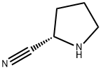 (2S)-2-吡咯烷甲腈 结构式
