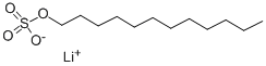 LITHIUM DODECYL SULFATE Structure