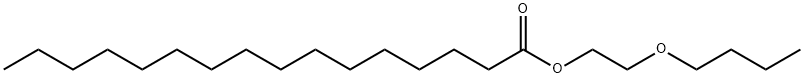 2-butoxyethyl palmitate Structure