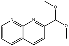 [1,8]萘啶-2-甲醛缩二甲醇, 204452-90-4, 结构式