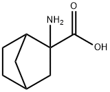 2-アミノノルボルナン-2-カルボン酸 化学構造式