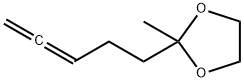 20449-23-4 1,3-Dioxolane,  2-methyl-2-(3,4-pentadienyl)-  (8CI)