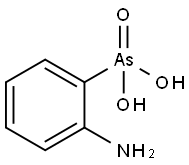 2-Aminobenzenearsonic acid Struktur
