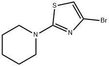 4-BROMO-2-(PIPERIDIN-1-YL)THIAZOLE Structure