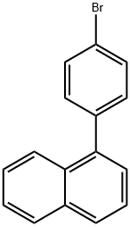 1-(4-ブロモフェニル)ナフタレン 化学構造式