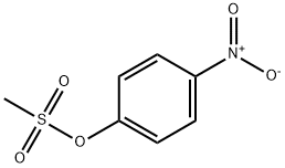 メタンスルホン酸4-ニトロフェニル 化学構造式