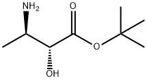 叔丁基(2R，3R)-3-氨基-2-羟基丁酸, 204587-91-7, 结构式