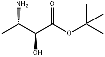 tert-Butyl-(2S,3S)-3-amino-2-hydroxybutanoate Structure