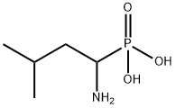 (1-AMINO-3-METHYLBUTYL)PHOSPHONIC ACID Structure