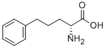 D-2-AMINO-5-PHENYL-PENTANOIC ACID Struktur