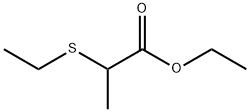 2-(Ethylthio)propionic acid ethyl ester 结构式
