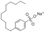 4-ウンデシルベンゼンスルホン酸ナトリウム 化学構造式