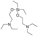 3,7,7,11-Tetraethyl-6,8-dioxa-3,11-diaza-7-silatridecane Struktur