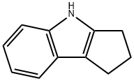 1,2,3,4-テトラヒドロシクロペンタ[b]インドール 化学構造式