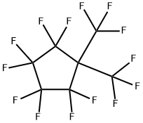 1,1-Bis(trifluoromethyl)octafluorocyclopentane 结构式