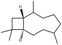 2,6,10,10-Tetramethylbicyclo[7.2.0]undecane Structure