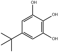 5-tert-ブチル-1,2,3-トリヒドロキシベンゼン 化学構造式