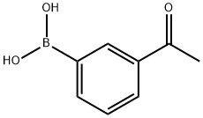3-Acetylphenylboronic acid Struktur