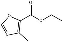 4-甲基-1,3-恶唑-5-甲酸乙酯, 20485-39-6, 结构式