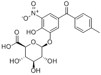 Tolcapone 3-b-D-Glucuronide Struktur