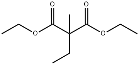 2-乙基-2-甲基丙二酸二乙酯, 2049-70-9, 结构式