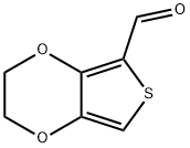 2-(3,4-乙烯基双氧噻吩)甲醛, 204905-77-1, 结构式