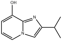 8-hydroxy-2-(i-propyl)imidazo[1,2-a]pyridine Struktur