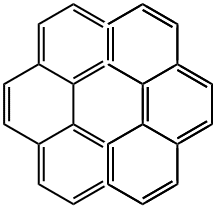 ジフェナントロ[3,4-c:4',3'-g]フェナントレン 化学構造式