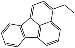 3-エチルフルオランテン, IN TOLUENE (200ΜG/ML) 化学構造式