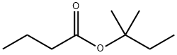 Butanoic acid tert-amyl ester 结构式