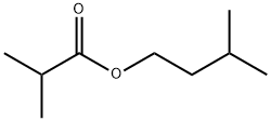 异丁酸异戊酯,2050-01-3,结构式