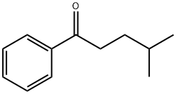 4-methyl-1-phenylpentan-1-one Struktur