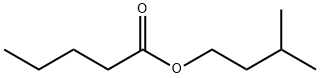 正戊酸异戊酯,2050-09-1,结构式