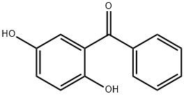 2-ベンゾイルヒドロキノン 化学構造式
