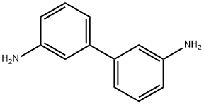 3,3′-ジアミノジフェニル 化学構造式