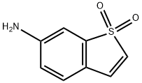 6-アミノベンゾ[B]チオフェン1,1-ジオキシド 化学構造式