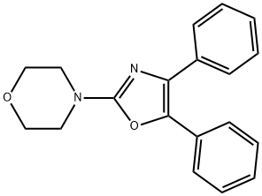 2-Morpholino-4,5-diphenyloxazole Struktur