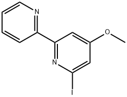 6-IODO-4-METHOXY-2,2'-BIPYRIDINE Structure