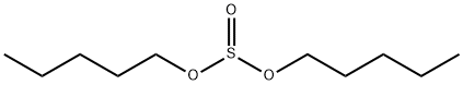 亞硫酸二戊酯, 2051-05-0, 结构式