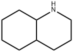 デカヒドロキノリン (cis-, trans-混合物) 化学構造式