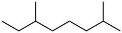 2,6-DIMETHYLOCTANE Struktur