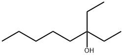 3-エチル-3-オクタノール 化学構造式