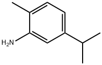 2-メチル-5-イソプロピルアニリン 化学構造式