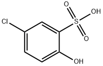 5-氯-2-羟基苯磺酸, 2051-65-2, 结构式