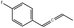 Benzene, 1-(1,2-butadienyl)-4-fluoro- (9CI) Struktur