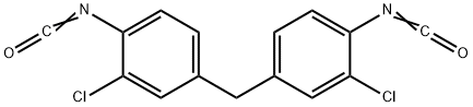 4,4'-METHYLENEBIS(2-CHLOROPHENYL ISOCYANATE) Struktur