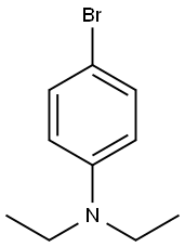 4-溴-N,N-二乙基苯胺 结构式