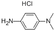N,N-ジメチル-1,4-ベンゼンジアミン·塩酸塩 化学構造式