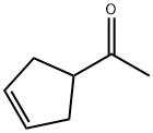 1-(环戊-3-烯-1-基)乙-1-酮 结构式