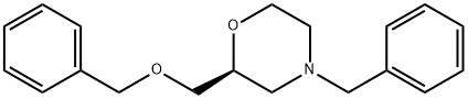 (S)-2-[(苯基甲氧基)甲基]-4-(苯基甲基)吗啉 结构式